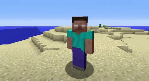 Herobrine Mod for Minecraft PE screenshot 1