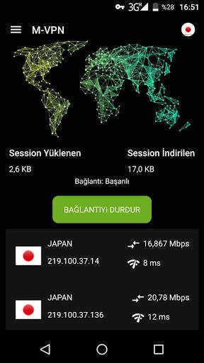 M-VPN screenshot 4