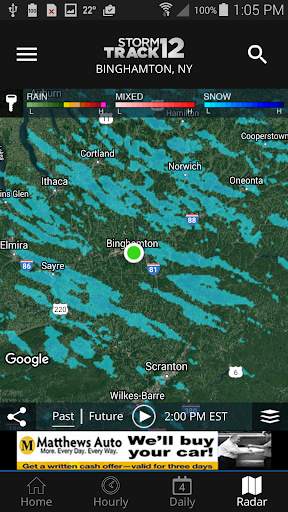 WBNG Storm Track 12 screenshot 2