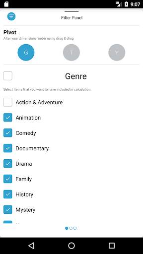 BIView Mobile -Business Intelligence Data Analysis screenshot 3