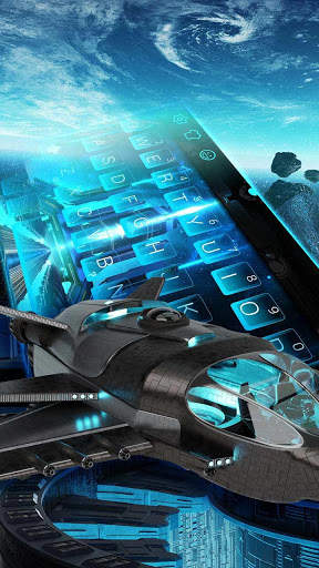 Future Spaceship Keyboard screenshot 1