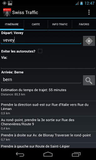 Swiss-Traffic screenshot 3