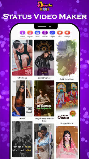 Jhatka : Status Video Maker App screenshot 1