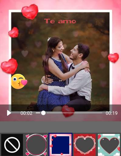 videos de amor con fotos y musica screenshot 2
