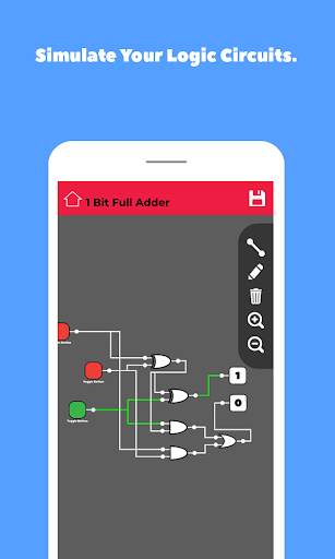 Logic Circuit Simulator Mobile screenshot 4