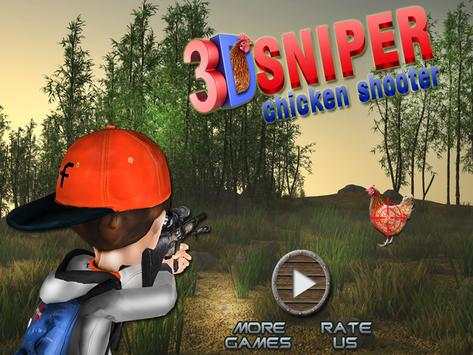 Sniper 3D penembak ayam screenshot 1
