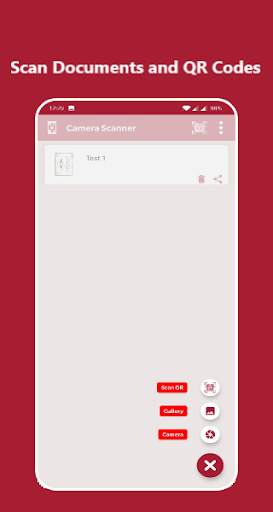 Camera Scanner: Document, QR , Bar & image Scan screenshot 2