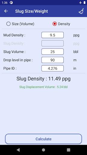Drilling Fluid App 5 تصوير الشاشة