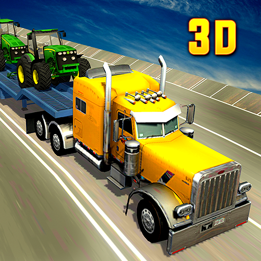 Farming Vehicles Transport: Transporter Truck Sim icon