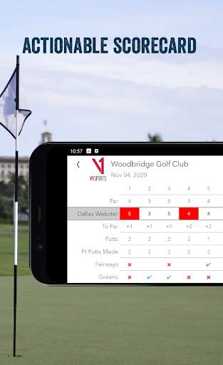 V1 Game: Golf GPS and Stats screenshot 3