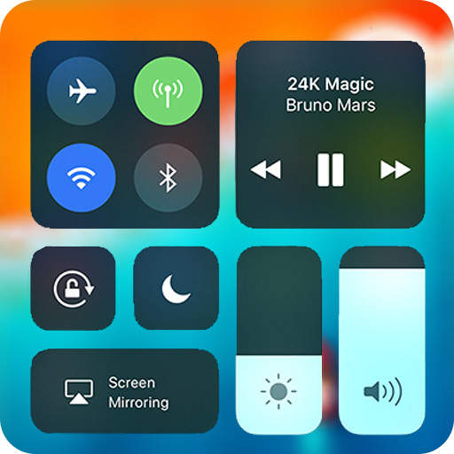 iOS Control Center for android -iphone launcher 13 5.0