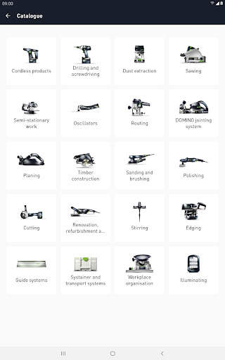 Festool How-to App 11 تصوير الشاشة
