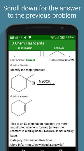 Organic Chemistry Flashcards screenshot 3