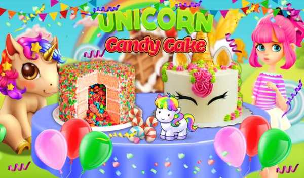 Unicorn Candy Cake Maker screenshot 6