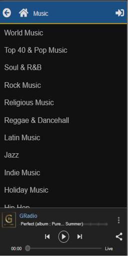 Radio 4U  - Free internet radio & Cloud music screenshot 3