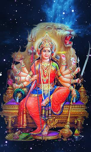Durga Matha Live Wallpaper screenshot 2