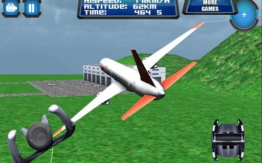 3D Plane Flight Fly Simulator screenshot 1
