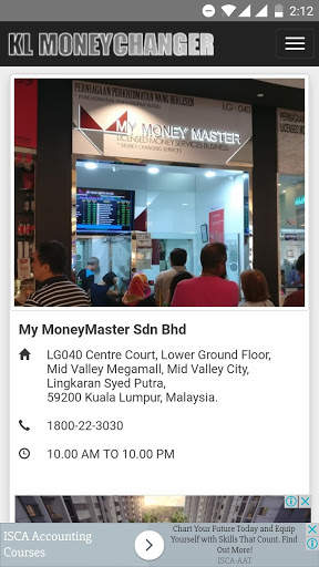 Money Changer Rate Malaysia स्क्रीनशॉट 4