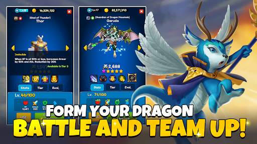 Coin & Dragon - 777 AFK RPG screenshot 3
