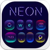 Floresan neon Klavye