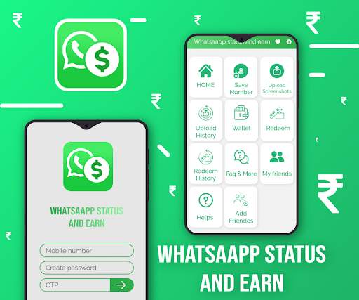 Whatsaapp Status and Earn screenshot 1