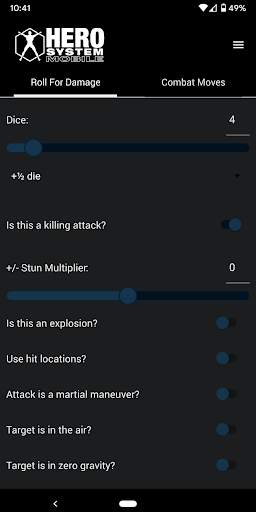 HERO System Mobile screenshot 3