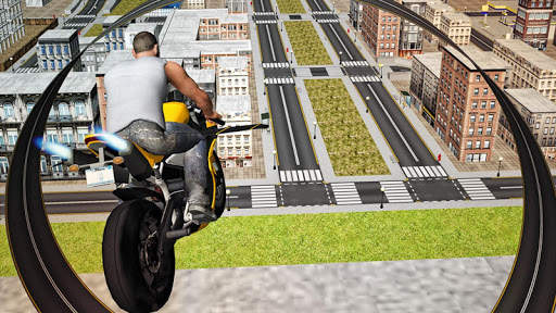 Fliegen Moto Racer 3D screenshot 5