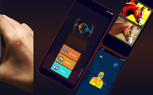 Thermal Camera HD Effects Simulation screenshot 2
