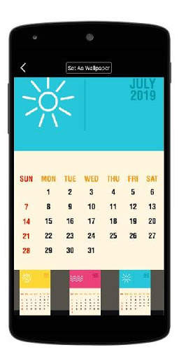 2019 Calendar Wallpapers screenshot 6