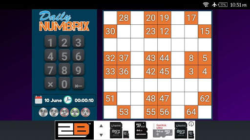 Daily Numbrix screenshot 1