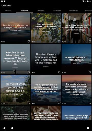 QuotePic - Inspirational Quote App screenshot 6