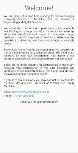 Cough Analyzer screenshot 1