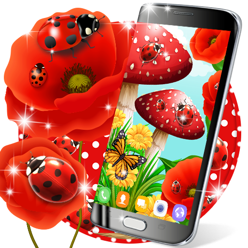Ladybug live wallpaper icon