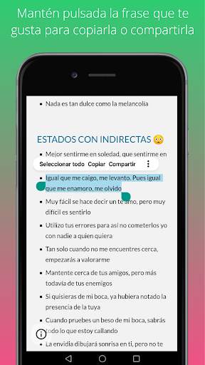 Frases y Estados para Whatsapp screenshot 2