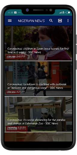 NIGERIA BREAKING NEWS APP: NIGERIA NEWSPAPERS screenshot 9