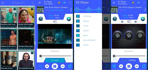 Fx Media Player: Fast Audio + Video Player screenshot 5