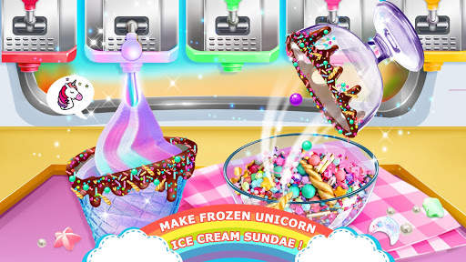 Unicorn Chef: Summer Ice Foods - Cooking Games screenshot 2