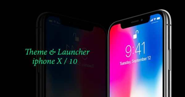 Theme - Launcher for iphone x / 10 screenshot 1