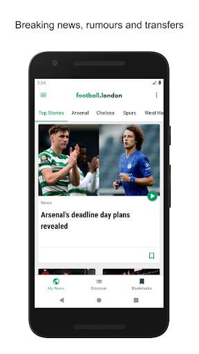 Football.London screenshot 1