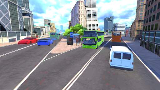 Modern Bus 3D Parking Games screenshot 4
