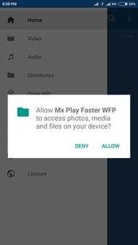 Mx Play Faster WFP screenshot 1