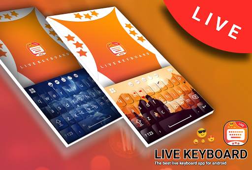 Live Keyboard - Animated Keyboard screenshot 1