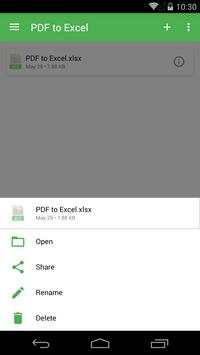 PDF to Excel screenshot 4