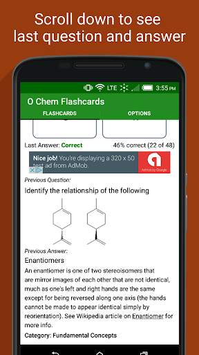 Organic Chemistry Flashcards screenshot 6