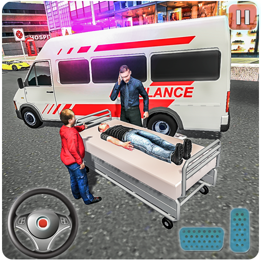 Simulator dan Penyelamat Ambulans Real City icon