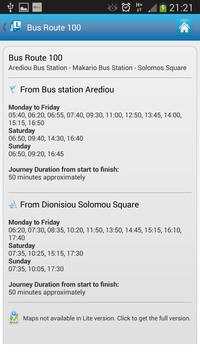 Cyprus By Bus Lite screenshot 4
