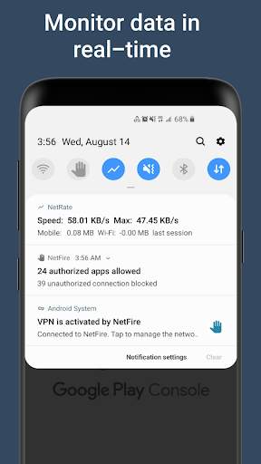 NetRate : internet speed meter 3 تصوير الشاشة