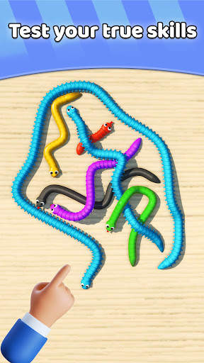 Tangled Snakes Puzzle Game screenshot 4