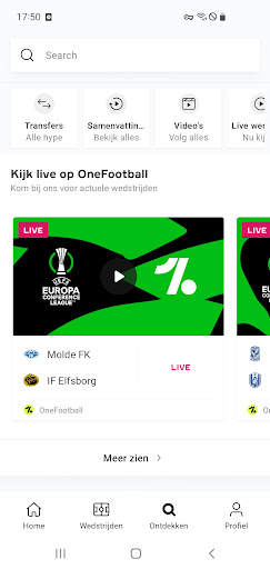 OneFootball Voetbaluitslagen screenshot 7