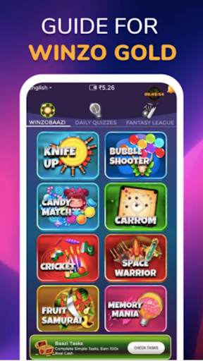 Winzo Winzo Gold Game: Play New Winzo Games Tips screenshot 3